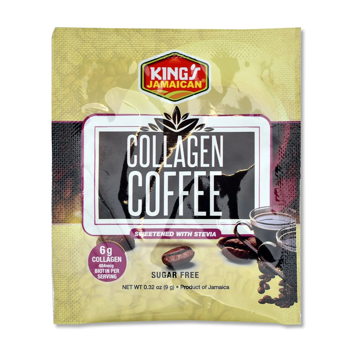 King's Jamaican Collagen Coffee, 9g